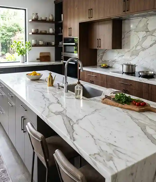 Statuario Kitchen Countertop