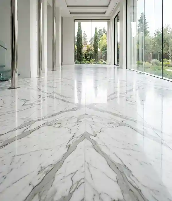 Statuario Marble Flooring
