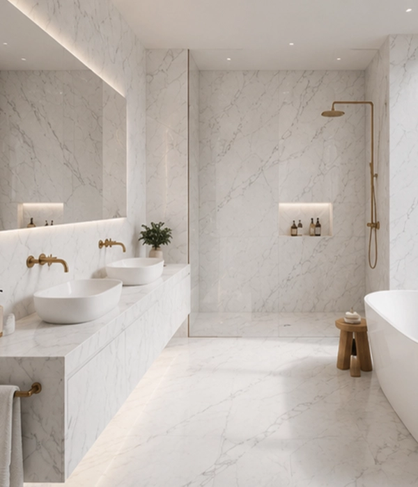 Statuario Carrara Bathroom Vanity