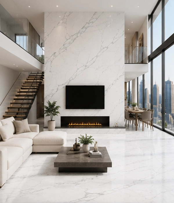 Statuario Carrara Flooring