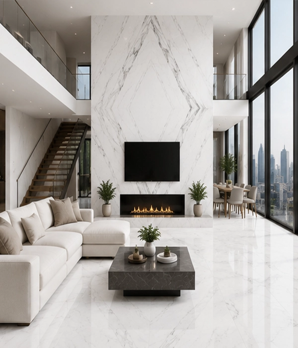 Statuario Diamond Flooring