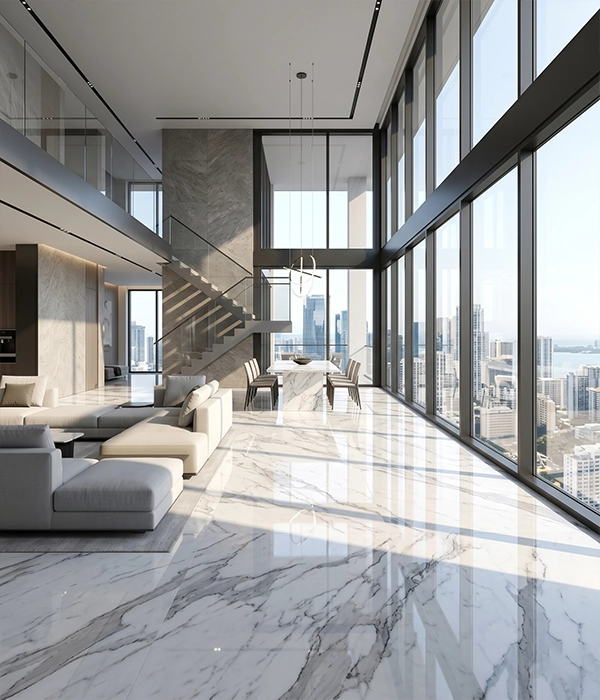 Statuario Classic Flooring