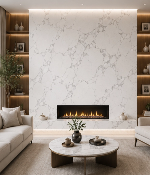 Statuario Nuvolato Wall Cladding
