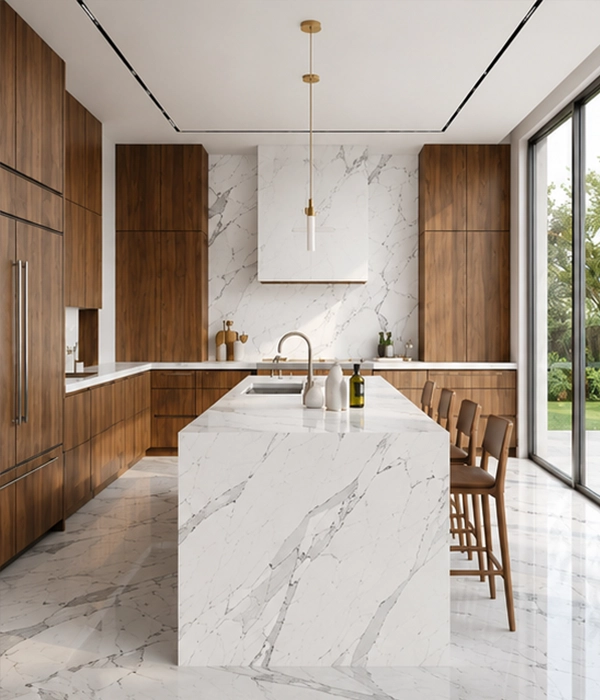 Statuario Venato Kitchen Countertop